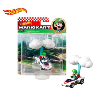 Hot Wheels Mario Kart Luigi P-Wing & Cloud Glider