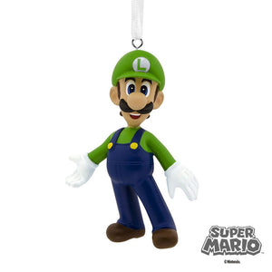 Hallmark Nintendo Super Mario Luigi Christmas Ornament (Box Wear)