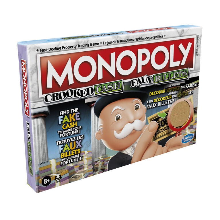Monopoly: Crooked Cash Board Game