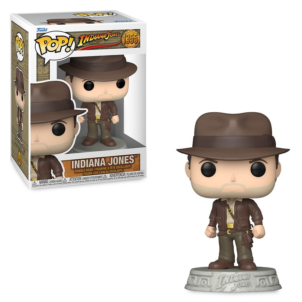 Funko POP! B: Indiana Jones and the Raiders of the Lost Ark - Indiana Jones (With Jacket) #1355 Bobble-Head Figure