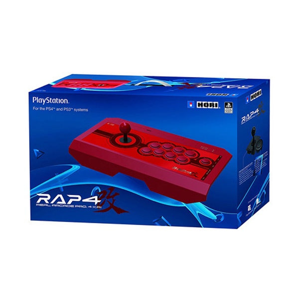 HORI REAL ARCADE PRO 4 KAI PS3/PS4 ARCADE STICK - RED (PICK UP ONLY)