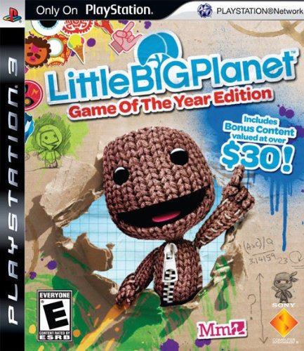 Little Big Planet Game of the Year Edition - PS3 (Pre-owned)