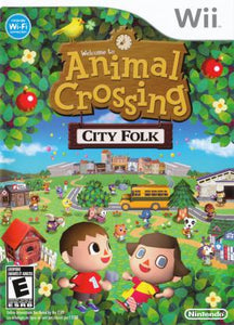 Animal Crossing City Folk - Wii (Pre-owned)
