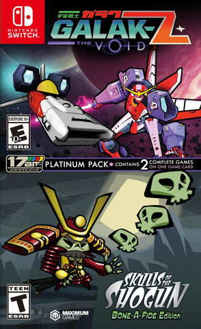 Galak-Z:The Void + Skulls of the Shogun Bone-A-Fide Edition Platinum Pack - Switch