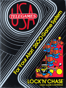 Lock 'n' Chase (Telegames) - Atari 2600 (Pre-owned)