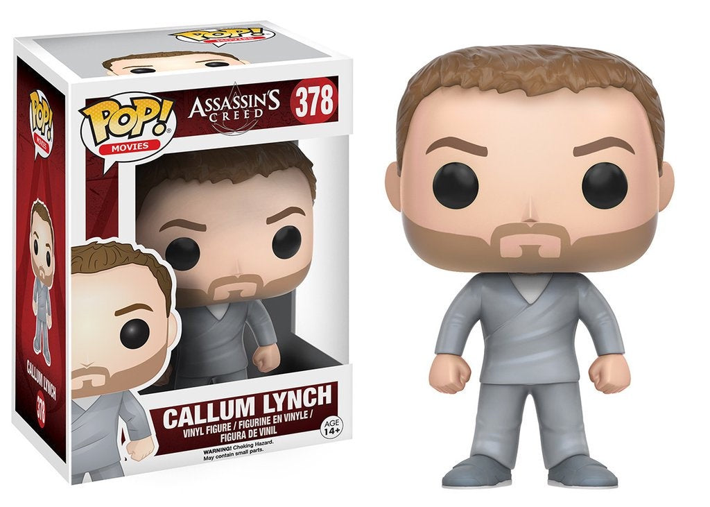 Funko POP! Movies: Assassin's Creed - Callum Lynch #378 Vinyl Figure (Box Wear)