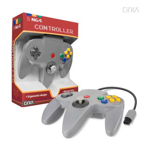 N64 Cirka Controller Gray Grey