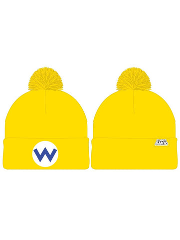 WARIO CUT FELT EMBROIDERY LOGO ACRYLIC KNIT