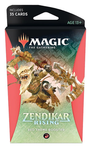 MTG Zendikar Rising Theme Booster Pack - Red