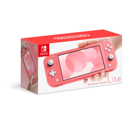 Nintendo Switch Lite Coral System Console Portable Handheld (One Per Customer, Available for Pick Up Only)