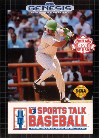 Sports Talk Baseball - Genesis (Pre-owned)