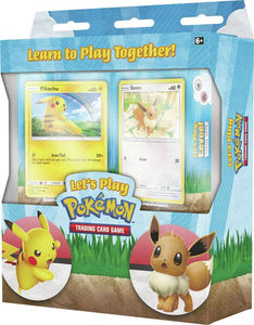 Pokemon Let's Play TCG Box (Pikachu & Eevee)