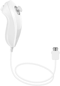Wii Nunchuck Controller Nunchuk 3rd Party - White (Out of Package)