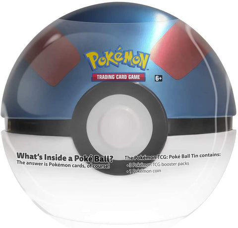 Pokemon Poke Ball Tin Spring 2021 - Great Ball