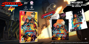 Streets of Rage 4 (Launch Edition with Keyring & Artbook) - Switch