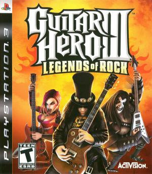 Guitar Hero III: Legends of Rock - PS3 (Pre-owned)