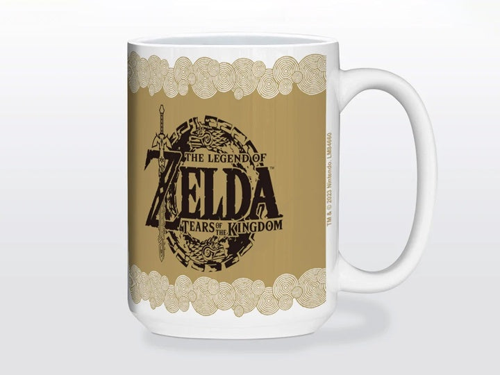 The Legend of Zelda: Tears of the Kingdom Logo and Symbol 15 oz. Mug