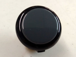 Sanwa Button Solid Colour OBSF-30mm Snap-In Pushbutton (Gray Dark Hai)