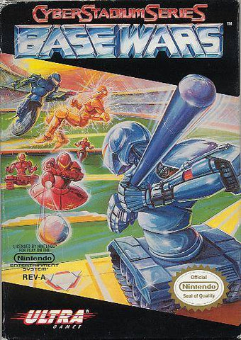 Cyberstadium Series Base Wars - NES (Pre-owned)
