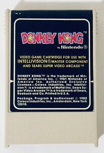 Donkey Kong (White Cartridge) - Intellivision (Pre-owned)