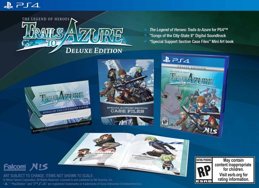 The Legend of Heroes: Trails to Azure (Deluxe Edition) - PS4