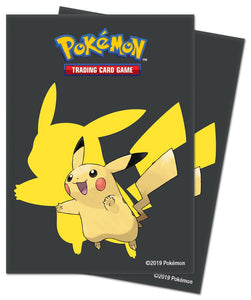 Pokemon TCG - Pikachu 2019 Standard Card Deck Protector Sleeves (65-Count Pack)