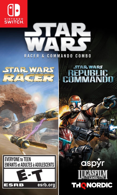 Star Wars Racer & Commando Combo Pack - Switch