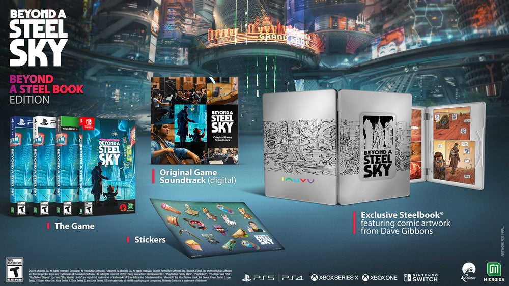 Beyond a Steel Sky - Beyond A Steel Book Edition - PS5
