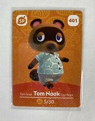 401 Tom Nook SP Authentic Animal Crossing Amiibo Card - Series 5