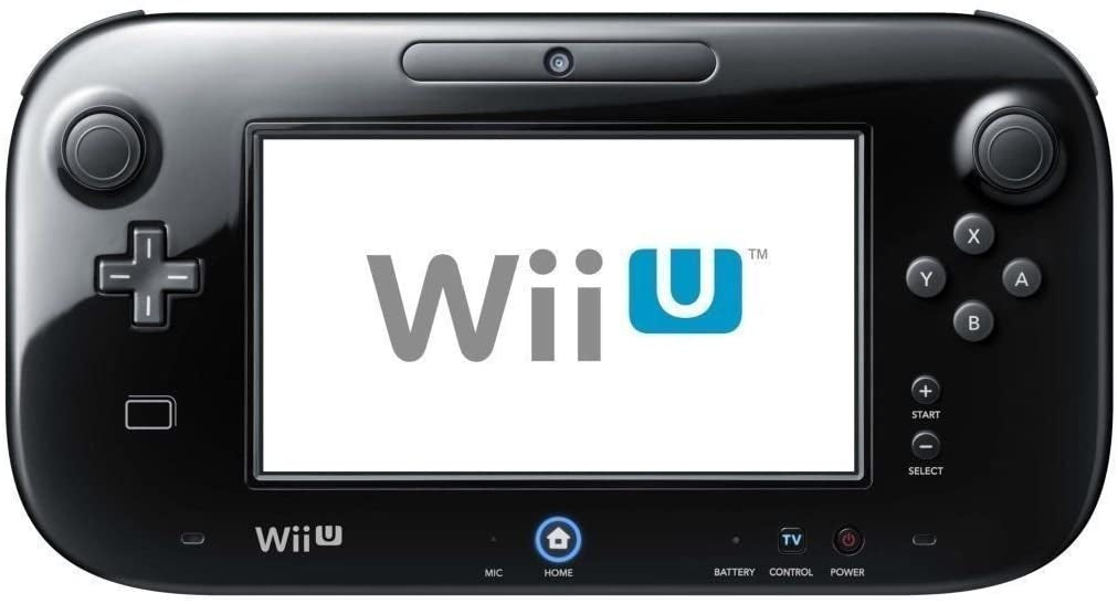Nintendo Wii U Black Gamepad Controller (WUP-010) Replacement Tablet Only