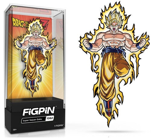 Dragon Ball Z FiGPiN Anime Enamel Pin - Super Saiyan Goku #1062
