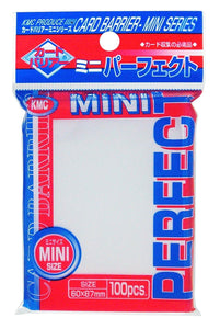 KMC Mini Perfect Fit - Small Size 87mm x 60mm- 100ct Clear