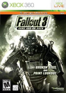 Fallout 3 Game Add-On Pack: Broken Steel and Point Lookout - Xbox 360 (Pre-owned)