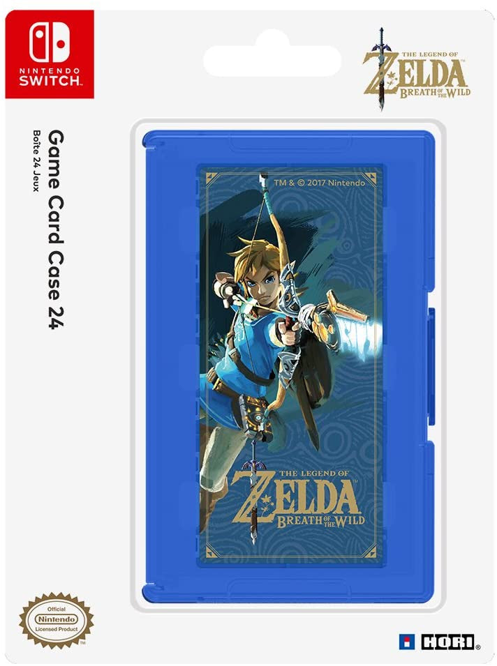 HORI Game Card Case 24 (Zelda Breath of The Wild Version)
