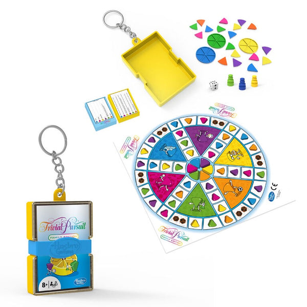 Hasbro Gaming - Keychain Games - Trivial Pursuit – A & C Games