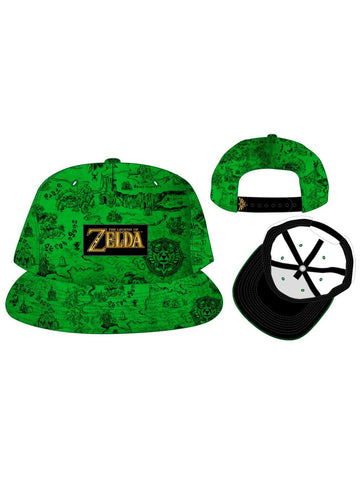 NINTENDO - ZELDA - Green Snapback