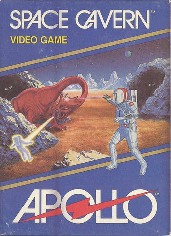 Space Cavern (Blue Label) - Atari 2600 (Pre-owned)