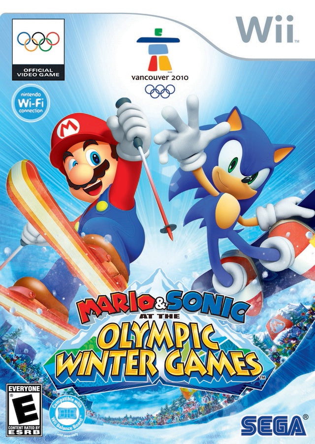 Mario & Sonic at the Olympic Winter Games - Wii (Pre-owned)