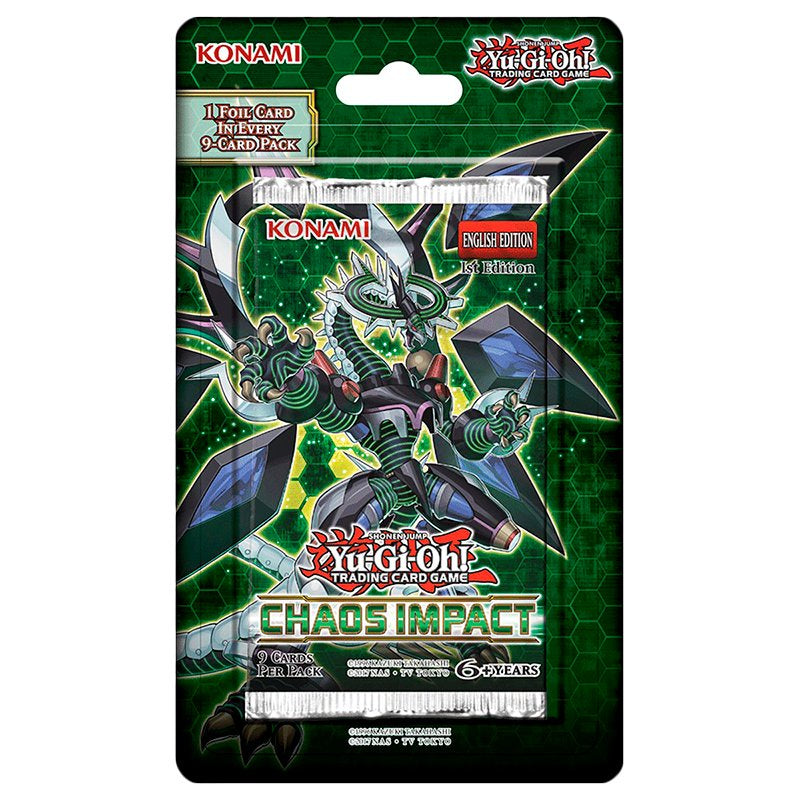 Yu-Gi-Oh! Chaos Impact Blister Pack