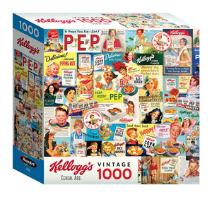 Kellogg's Cereal Ads 1000 Piece Puzzle