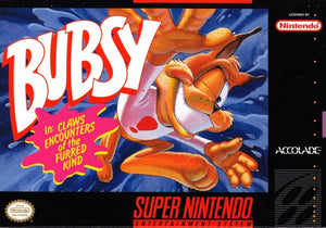 Bubsy in: Claws Encounters of the Furred Kind - SNES (Pre-owned)