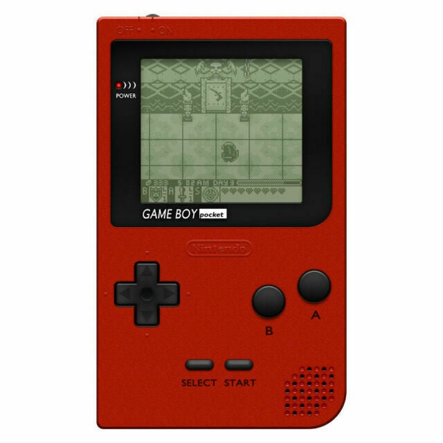 Game Boy Pocket Red MGB-001 System Console