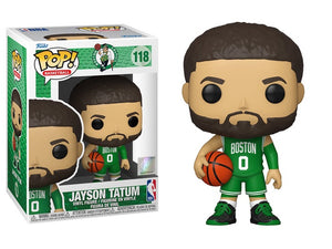 Funko POP! Basketball: Boston Celtics Green Jersey - Jayson Tatum #118 Vinyl Figure