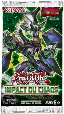 Yu-Gi-Oh! Chaos Impact French Edition Booster Pack -1st Edition - (Impact Du Chaos)