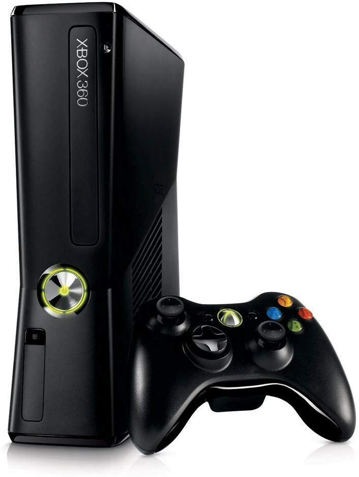Xbox 360 Slim 4GB System Console (Matte Finish, No Hard Drive)