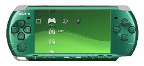 PSP 3000 System Console Metal Gear Solid: Peace Walker Edition Spirited Green