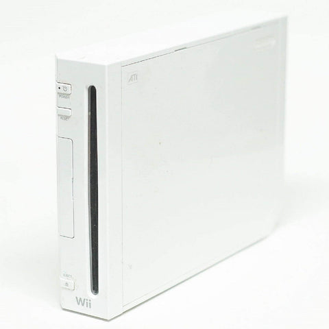 White Nintendo Wii Replacement System Console Only (No controllers, wires, accessories)