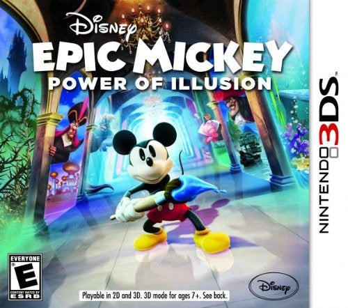 Epic Mickey Power of Illusion - 3DS (Pre-owned)