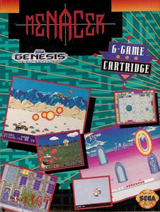 Menacer: 6-Game Cartridge - Genesis (Pre-owned)