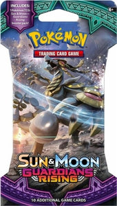 Pokemon Sun & Moon: Guardians Rising Sleeved Booster Pack A & C Games Pokemon Sun & Moon: Guardians Rising Sleeved Booster Pack A & C Games